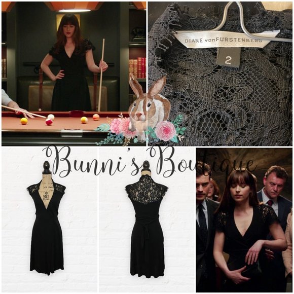 Anastasia Steele  DVF Diane von Furstenberg Elizabeth Dress Fifty Shades of Grey - Picture 7 of 8